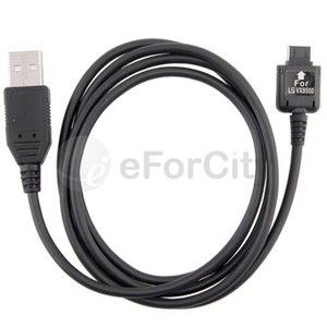 For LG at T CU920 Vu Cell Phone Accessory USB Data Cord Cable New 
