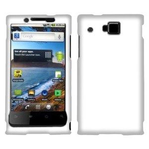 Huawei U9000 IDEOS Cell Phone White Texture Faceplate Snap on Hard 