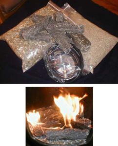 Chiminea and Firepit Gas Conversion Kit 2 Line Lengths