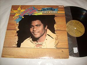 Charley Pride The Hits of Club Series RARE 1976 RCA Vinyl LP Record VG 