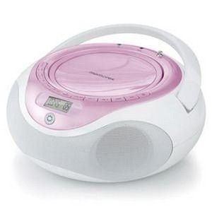 Memorex 848PWH Radio CD Player Boombox Pink NOB