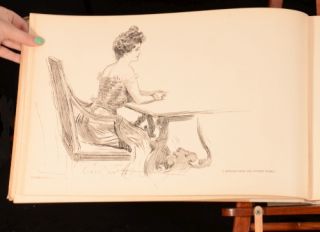   Widow and Her Friends Illustrated Fiction Charles Dana Gibson
