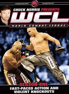 Chuck Norris Presents WCL World Combat League Season 1 New DVD Boxset 