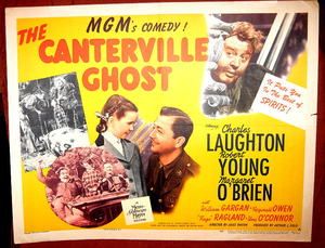The Canterville Ghost 1944 Charles Laughton Margaret OBrien Half Sht 