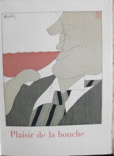   Le Vin 1927 Wine Book Illustrated by Charles Martin Color Pages