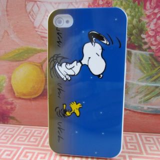 Apple iPhone 4 4S Snoopy Charlie Brown Rubber Silicone Skin Case Cover 