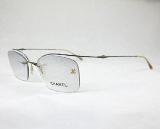 Authentic Chanel 2036 Eyeglasses Frame Made in Italy Broken Lense 50 