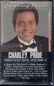 Greatest Hits Vol 2 by Charley Pride Cassette 1985 RCA New in Shrink 
