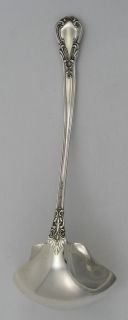 SWEET GORHAM CHANTILLY STERLING SAUCE LADLE NM