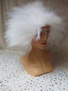Cat Wig ~ White ~ 1980s ~ NEW ~ Cats ~ Thundercats ~ Musical