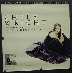 Chely Wright Promo Poster Right in The Middle of It Country Music 
