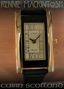 Cairn Charles Rennie Mackintosh Gold Dress Watch M63AGG