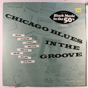 VARIOUS Chicago Blues In The Groove (rare blues & r&b vinyl LP)