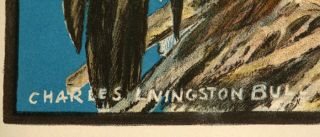 World War I Charles Livingston Bull Poster Biplane Eagle Keep Him Free 