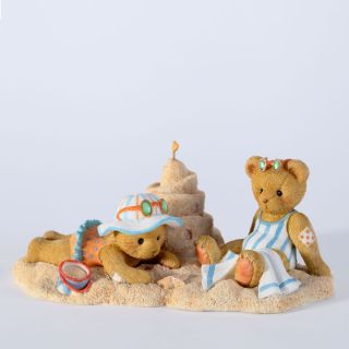 Cherished Teddies Girls Playing Sand Time with You Is
