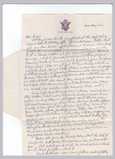 Charleston SC Citadel 1943 Cover Folded Letter to Greenville 