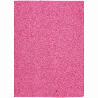   Contemporary Area Rug NEW Carpet Pink 5 x 8 SOLID soft KIDS children