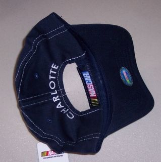 BRAND NEW CHARLOTTE NASCAR HALL OF FAME EMBROIDERED HAT CAP