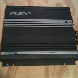 Alpine MRP F356 Amplifier Flex 5 4 3 2 Channel Plus Subwoofer