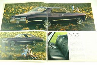1967 67 Chevy Chevrolet Brochure Impala Caprice Bel Air
