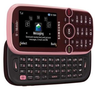 Samsung Gravity 2 SGH T469 T Mobile Pink Cell Phone