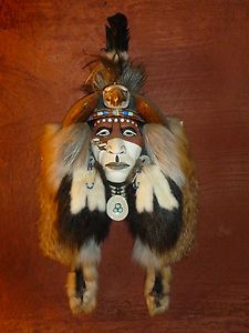 Kathryn Yauney Native American Spirit Mask EAGLE Limited Edition