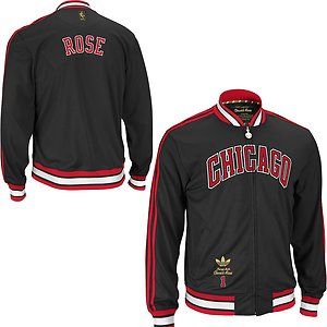 Chicago Bulls Derrick Rose NBA Game Player Jacket XL