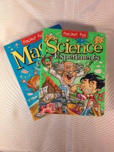   Pocket PAL Science Experiments Magic Tricks Books Pair for Kids