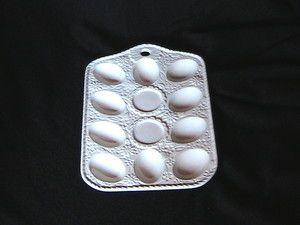 Vintage Knobler Decorative Deviled Egg Tray or Wall Hanging