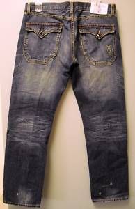 Christian Audigier Grindhouse Jeans 36 x 32 New