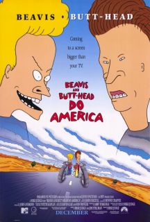 Beavis and Butthead do America Movie Poster Final 27x40