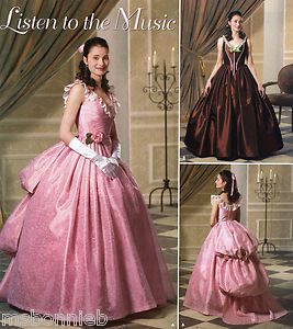 Phantom of The Opera Christines Gown in 2 Views Simplicity 4479 