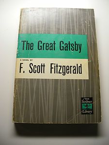 Scott Fitzgerald   The Great Gatsby   vintage paperback 1953 