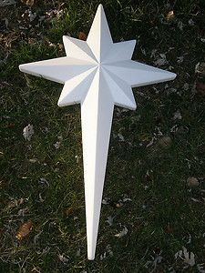    BLOWMOLD NATIVITY 39 STAR CHRISTMAS LIGHT OUTDOOR YARD DECOR 1993