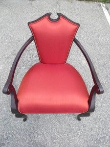 CONTEMPORARY Mahogany Chair from CHRISTOPHER GUY   BRAND NEW