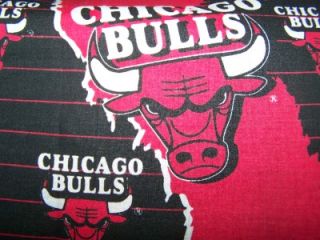 chicago bulls nba fabric accent pillow sham 18x18