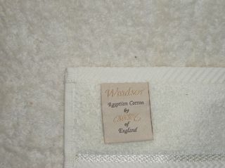 Chortex Windsor Almond 16x30 Egyptian Cotton Hand Towel   Made i