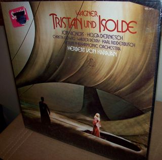 Tristan Isolde 1972 Karajan Vickers Berlin Angel Stereo 5LP Box Set 