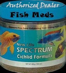 New Life Spectrum Cichlid Formula Fish Food 1mm 300g