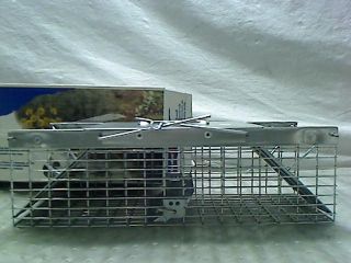   Live Animal Two Door Squirrel Chipmunk Rat and Weasel Cage Trap
