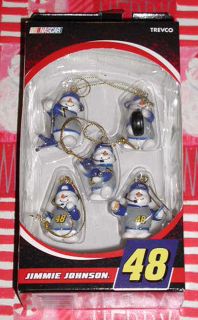 Jimmie Johnson 48 NASCAR Ornaments Christmas Stocking Pit Crew Hat 