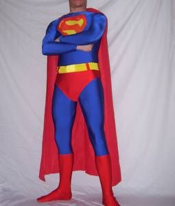 Christopher Reeve Superman Costume Custom x Large XL