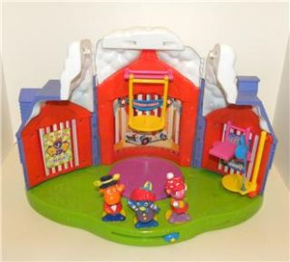 Backyardigans Circus House Clown Playset Play Set 3 Figures Included