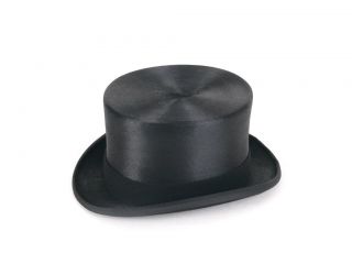 Christys Fur Felt Highly Polished Melusine Top Hat