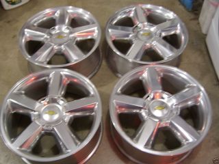 20 Chevy Tahoe Factory Alloys LTZ Wheels Silverado Suburban Wheels