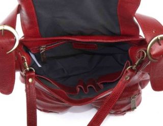 clairechase florentine premium leather handbag black