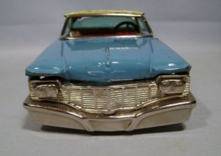 RARE 1960s Chrysler Imperial Tin Litho Friction Motor Promo Car by