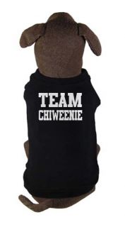 Team Chiweenie Dog and Puppy T Shirt Pet Clothing All Sizes
