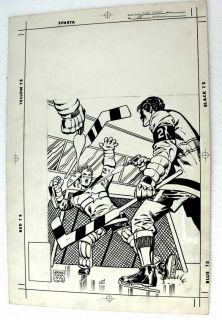  Plate Original DC Comic Book Art Ernie Chua Vince Colletta 1976