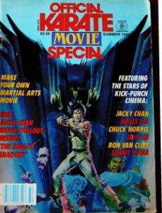  Movie Magazine Bruce Lee Sonny Chiba Kung Fu Martial Arts